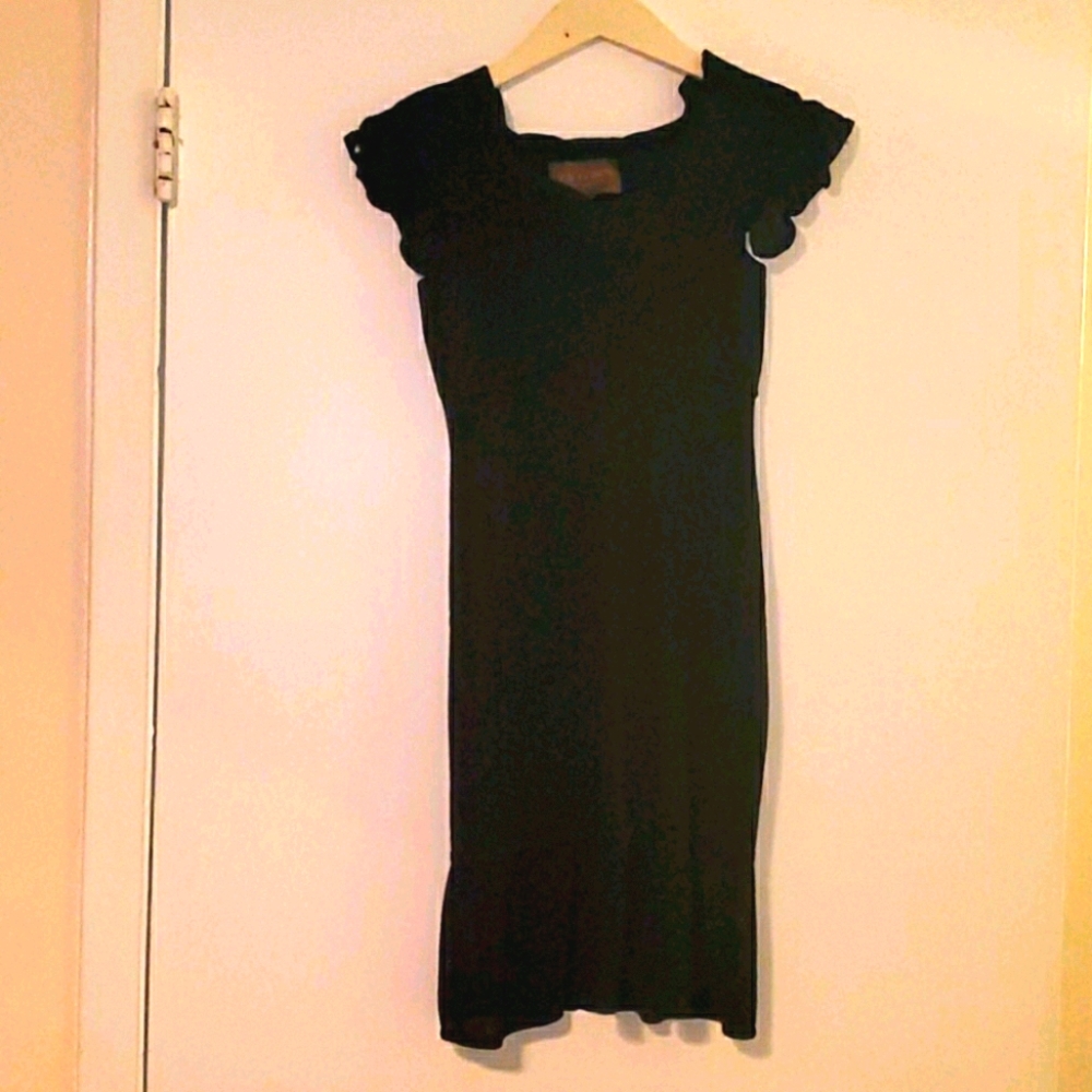 Black dress by Zac Posen